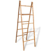 Doppelte Handtuchleiter Liselatte 50x160cm (5 Sprossen Bambus)
