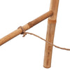 Doppelte Handtuchleiter Liselatte 50x160cm (5 Sprossen Bambus)