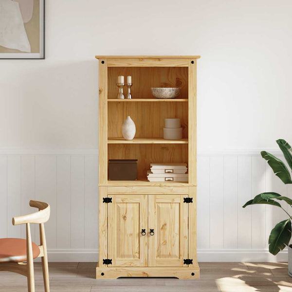 Geschirrschrank Mexiko Kiefer Corona-Serie Adalyn 80x40x170cm