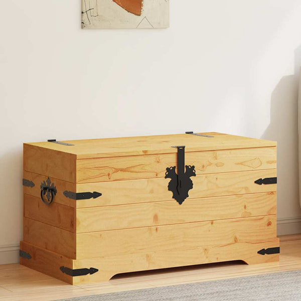 Säilytysarkku meksikon mänty corona-sarja Hope 91x49,5x47cm