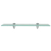 Glasschweberegal 50x10cm 8mm, Modell Florilina