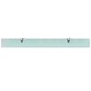 Glasschweberegal 100x10cm 8mm, Modell Florilina