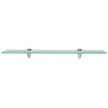 Schwimmendes Regal Ermalai 60x20cm 8 mm Glas