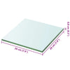 Klares Regalpaneel Arlena 20x20cm