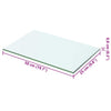 Kirkas hyllypaneeli Arlena 50x25cm