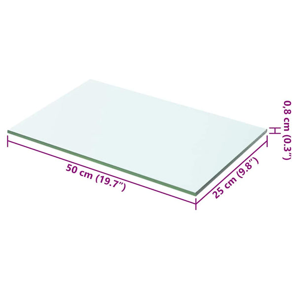 Kirkas hyllypaneeli Arlena 50x25cm