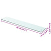 Klares Regalpaneel Arlena 80x15cm