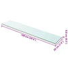 Kirkas hyllypaneeli Arlena 100x20cm