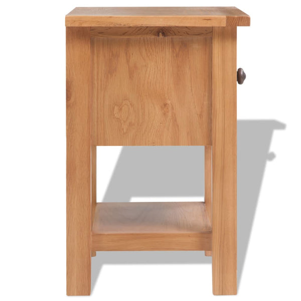 Nachttisch Leucuta 36x30x47cm (massive Eiche)