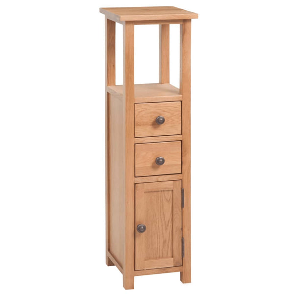 Eckschrank Despot 26x26x94cm (massive Eiche)