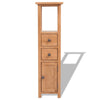 Eckschrank Despot 26x26x94cm (massive Eiche)