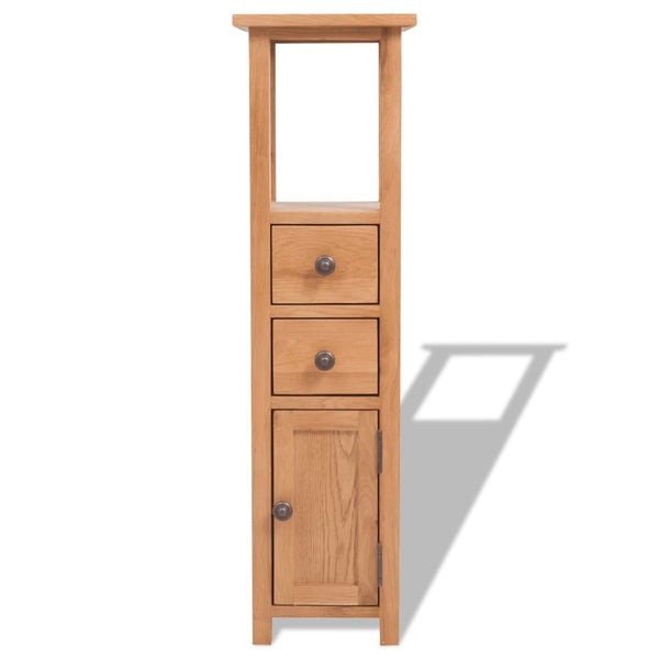 Eckschrank Despot 26x26x94cm (massive Eiche)