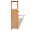 Eckschrank Despot 26x26x94cm (massive Eiche)