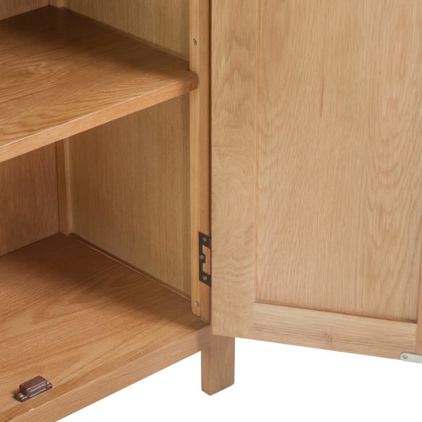 Kommode Jerrel 70x35x75cm (vollmassive Eiche)