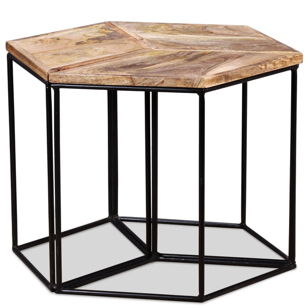 Couchtisch Dewayne 56x48x40cm (Mangoholz)