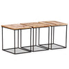 Couchtisch Dewayne 56x48x40cm (Mangoholz)
