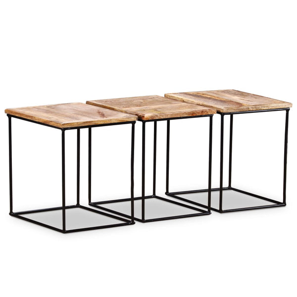 Couchtisch Dewayne 56x48x40cm (Mangoholz)