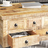 Couchtisch Leora 70x70x40cm (Mango Naturholz)