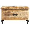 Couchtisch Leora 70x70x40cm (Mango Naturholz)