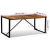 Esstisch Constantinov 180cm (Recyclingholz)