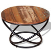 Couchtisch aus recyceltem Massivholz Oroviceanu 60x60x40cm