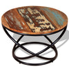 Couchtisch aus recyceltem Massivholz Oroviceanu 60x60x40cm