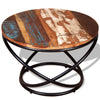 Couchtisch aus recyceltem Massivholz Oroviceanu 60x60x40cm