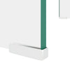 TV-taso/Näyttöteline Kirkas lasi 60x25x11 cm
