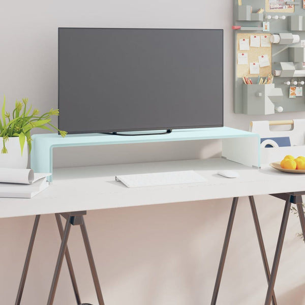 Grüner TV-Ständer/Bildschirmständer Antiana 80x30x13cm
