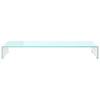 Grüner TV-Ständer/Bildschirmhalter Antiana 100x30x13cm (Glas)