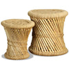 Hocker Bodale (2 Stk. Bambus und Jute)