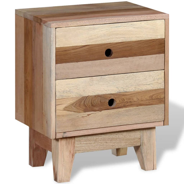 Nachttisch Pearlene (recyceltes Massivholz)