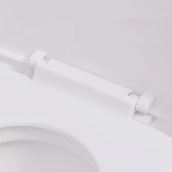 Weißes wandhängendes WC Tasel