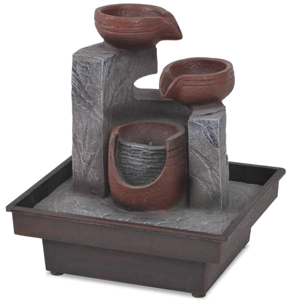 Zimmerbrunnen Berendei (mit LED-Beleuchtung Polyresin)