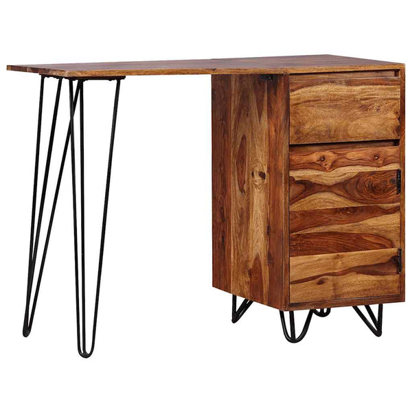 Schreibtisch Bonea (1 Schublade und 1 Schrank Sesamolz)