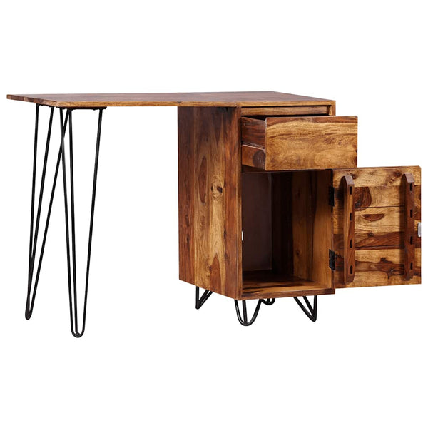 Schreibtisch Bonea (1 Schublade und 1 Schrank Sesamolz)