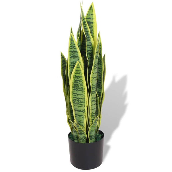 Grüne Kunstpflanze mit Topf – Bogenhanf Deacon 65cm