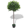 Grüne Kunstpflanze in Topf Lorbeerbaum Florans 125cm