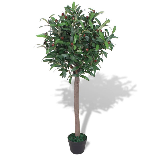 Künstlicher Lorbeerbaum Florans mit Topf, 120 cm, grün