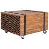 Beistelltisch Scortaru 60x60x38cm (Teak)