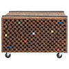 Beistelltisch Scortaru 60x60x38cm (Teak)