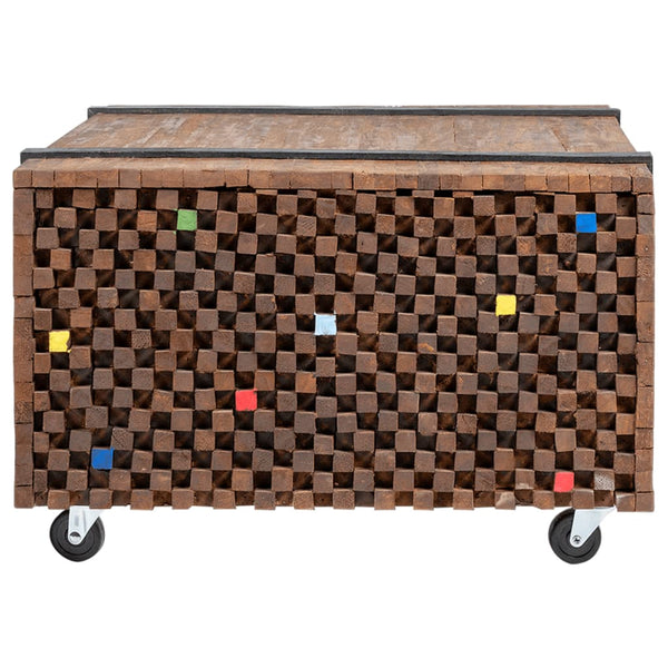 Beistelltisch Scortaru 60x60x38cm (Teak)