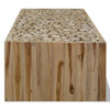 Couchtisch aus echtem Teakholz Mirando 90x50x30cm