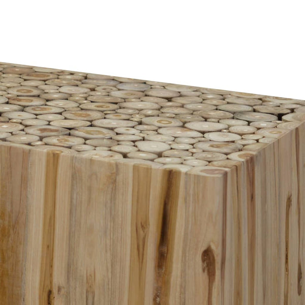 Couchtisch aus echtem Teakholz Mirando 90x50x30cm