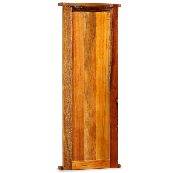 Garderobe Izrael 38x100cm (2 Stück recyceltes Massivholz)