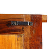 Garderobe Izrael 38x100cm (2 Stück recyceltes Massivholz)