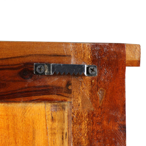 Garderobe Izrael 38x100cm (2 Stück recyceltes Massivholz)