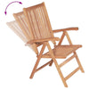 Klappbare Gartenstühle Loleta (2 Stück Teak)