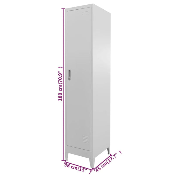 Schließfachschrank Ostian 38x45x180cm