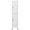 Garderobenschrank Ostia 38x45x180cm (mit 2 Fächern)